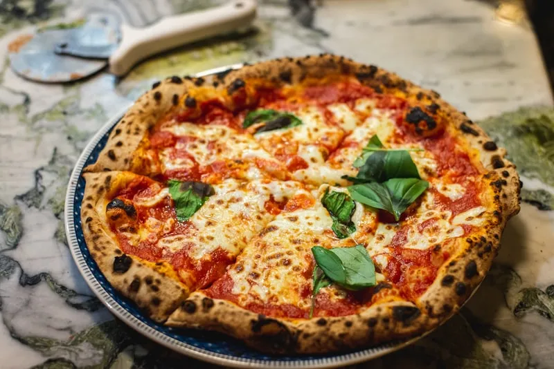 Pizza Pollo a la crema